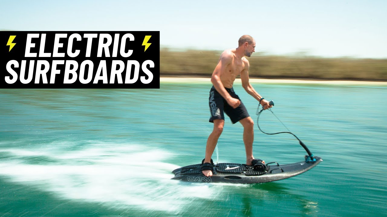 Revolutionize Your Water Sports Experience with an Electric Surfboard That Flies Above the Water