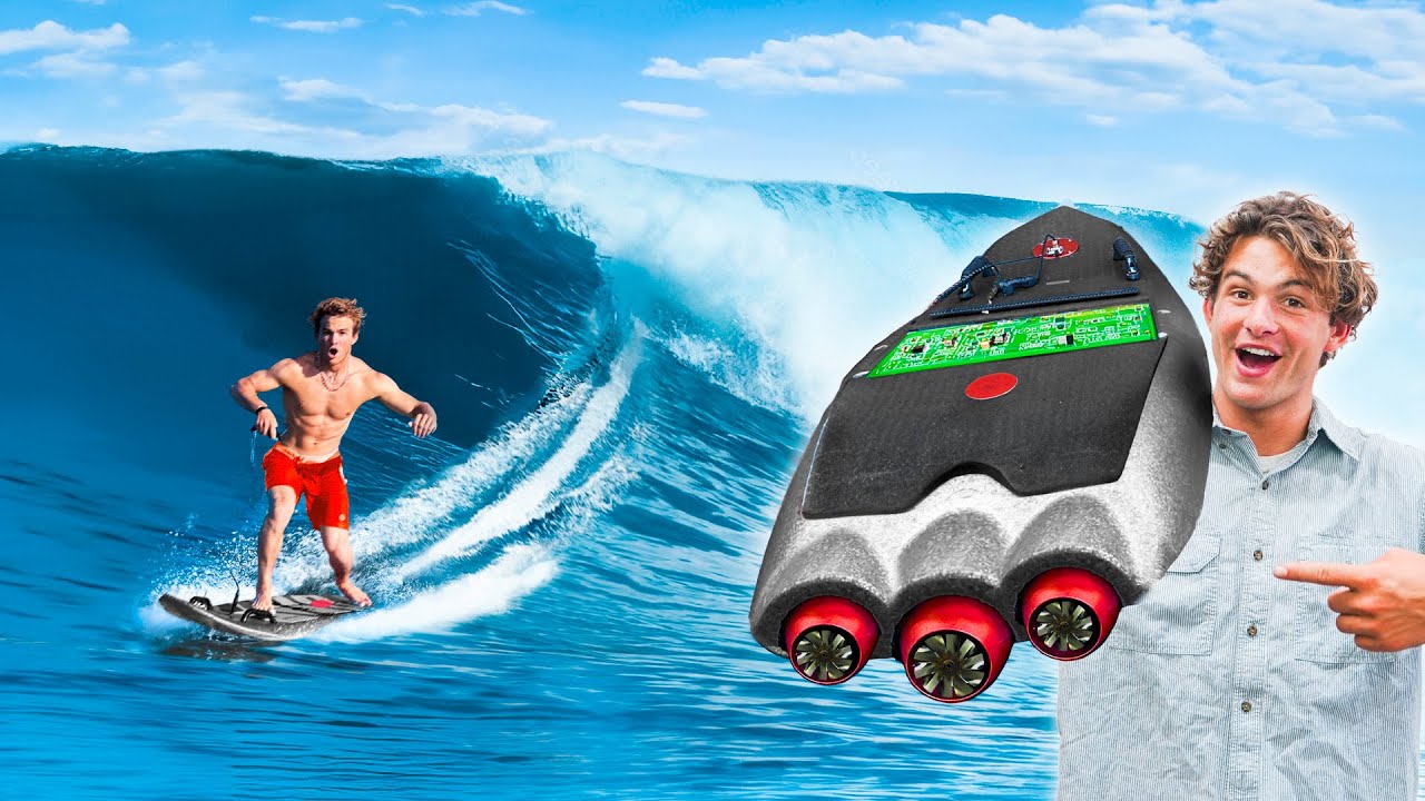 Revolutionize Your Water Adventures with an Electric Flying Surfboard